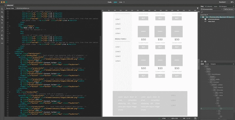 Adobe Dreamweaver — 截圖 2
